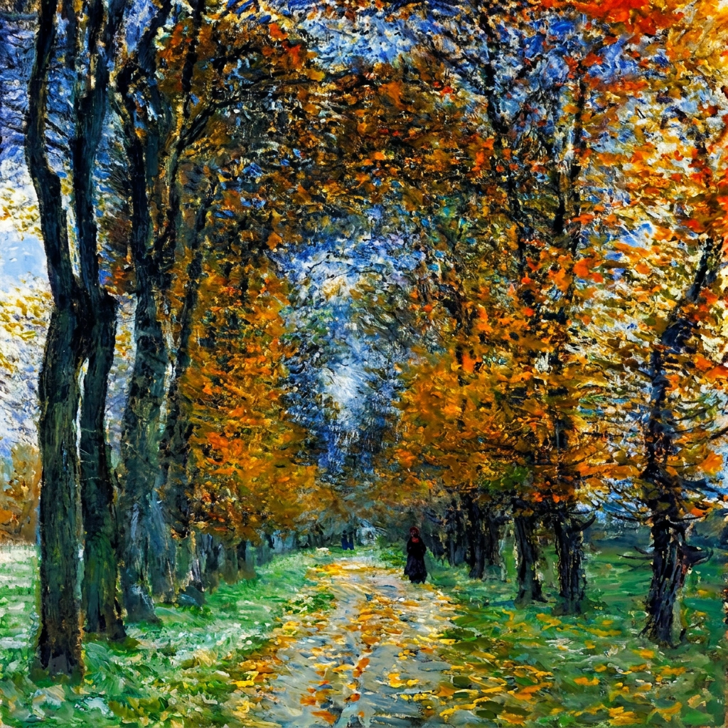 Alameda de otoño